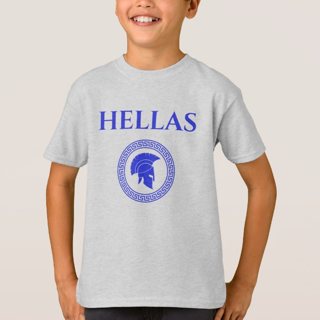 Hellas Spartan T Shirt (Framsida)