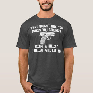 Hellcat Accessories 9mm Pistol Caliber Holster T Shirt
