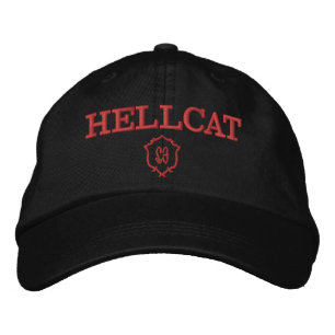 HELLCAT_HISS FUERTE HAT BRODERAD KEPS