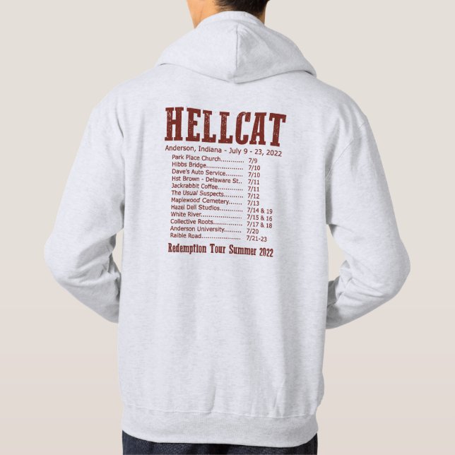 Hellcat Hoodie (Baksida)