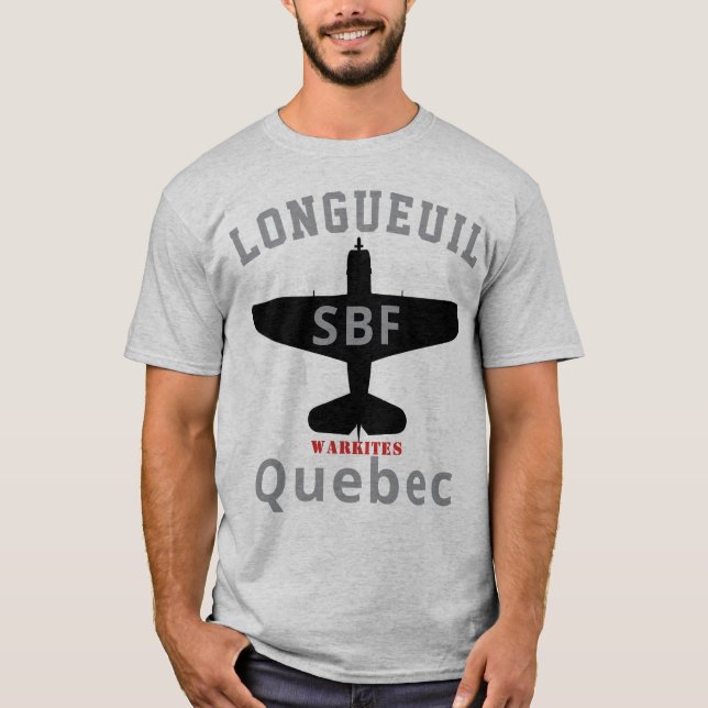 Helldiver Longueuil, Quebec SBF T Shirt (Framsida)