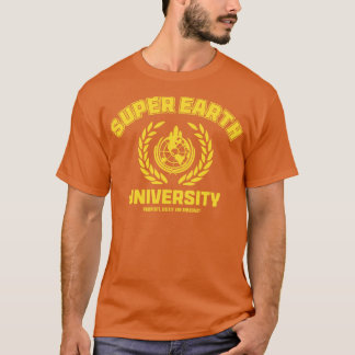 Helldivers 2 Toppen Earth Universiteten T Shirt