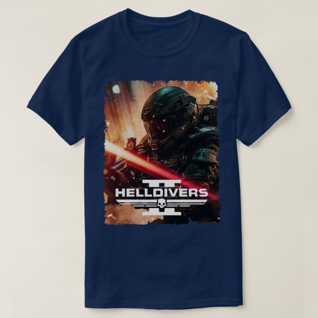 Helldivers 2 TShirt 18 T Shirt (Design framsida)