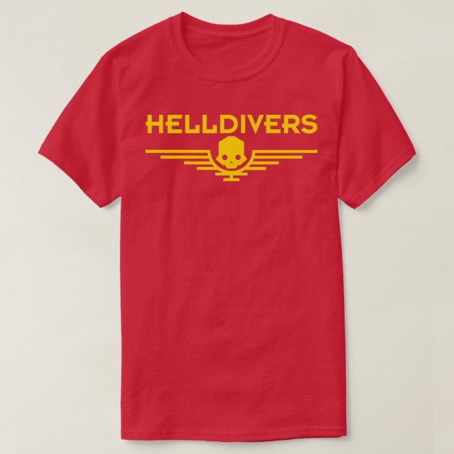 Helldivers 2 TShirt T Shirt (Design framsida)