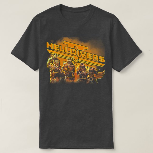 Helldivers T Shirt (Design framsida)