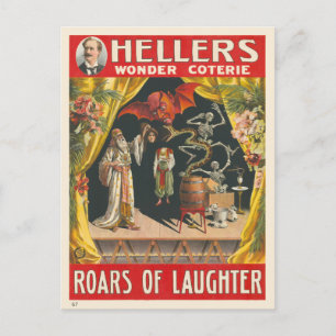 Hellers  Coterie Vintage affisch Vykort