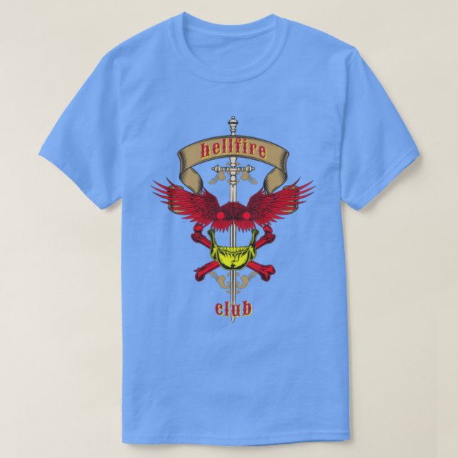 hellfire klubb 3 t shirt (Design framsida)