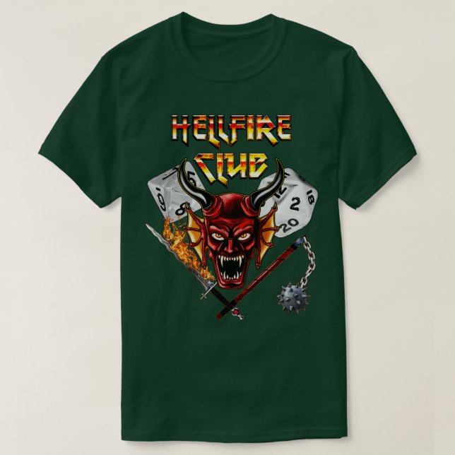 Hellfire Klubb T Shirt (Design framsida)