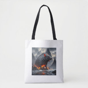Hellfire Rodent Tote Bag Tygkasse