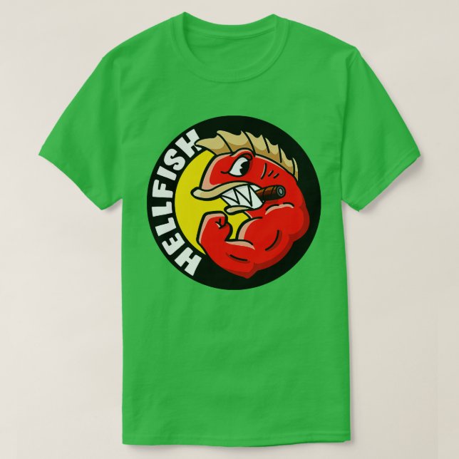 HELLFISH Pocket T Shirt (Design framsida)