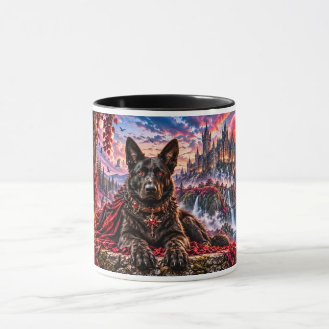 Hellhounds rike – gotisk herdemugg mugg (Center)