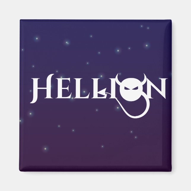 Hellions Square Magnet (Framsidan)