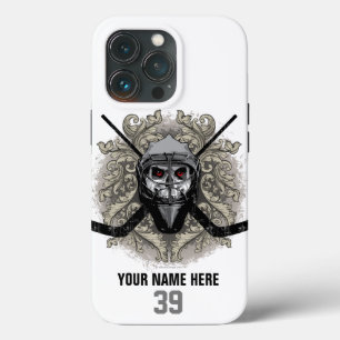 Hellish Hockey Goalie Fodral-Mate iphone case