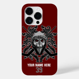 Hellish Hockey Goalie Fodral-Mate iphone case