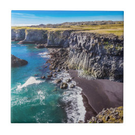 Hellnahraun Kusten, Islandet Kakelplatta