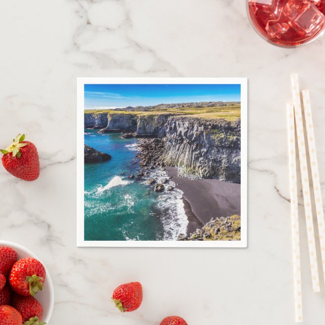 Hellnahraun Kusten, Islandet Pappersservett (Insitu)