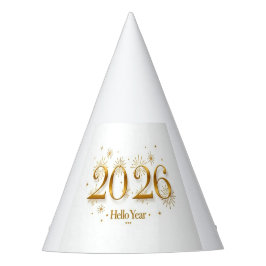 Hello 2026 Party Hat