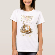 Hello 2027 Bord Dam T-Shirt