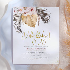 Hello Baby | Boho Pampasgräs & Torkad Palm Budget