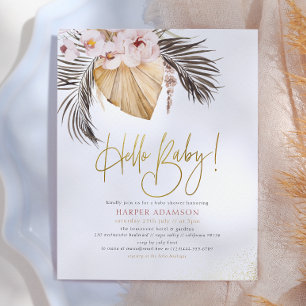 Hello Baby Boho Pampasgräs & Torkad Palm Budget