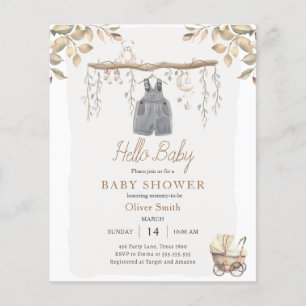 Hello Baby Pojke Kläder Boho Bohemerisk Barnkalas