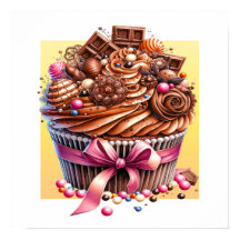 Hello Cupcake Affisch
