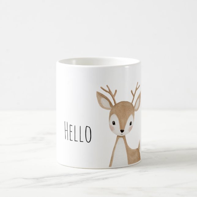 Hello Deer Kaffemugg (Center)