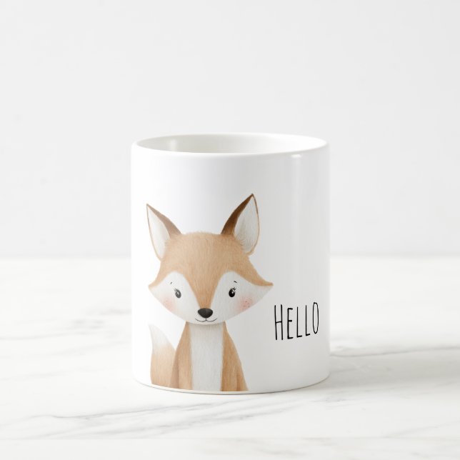 Hello Fox Kaffemugg (Center)