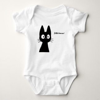 Hello Hooman Cat for Baby T Shirt
