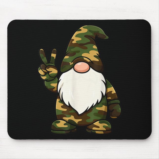 Hello Hunting Season Christmas Camouflage Camo Gno Musmatta (Framsidan)