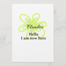 Hello I am new here name yellow green flower kids