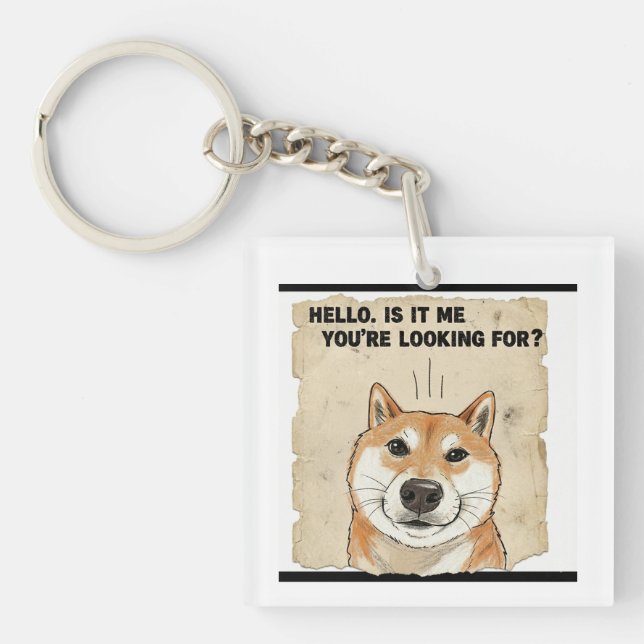 Hello. Is It Me You're Looking For? - Funny Shiba  (Framsidan)