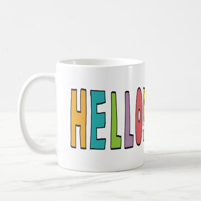 Hello! Kaffemugg (Vänster)