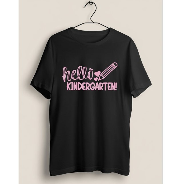 Hello Kindergarten Pencil Cute Back to School Gift T Shirt (Skapare uppladdad)