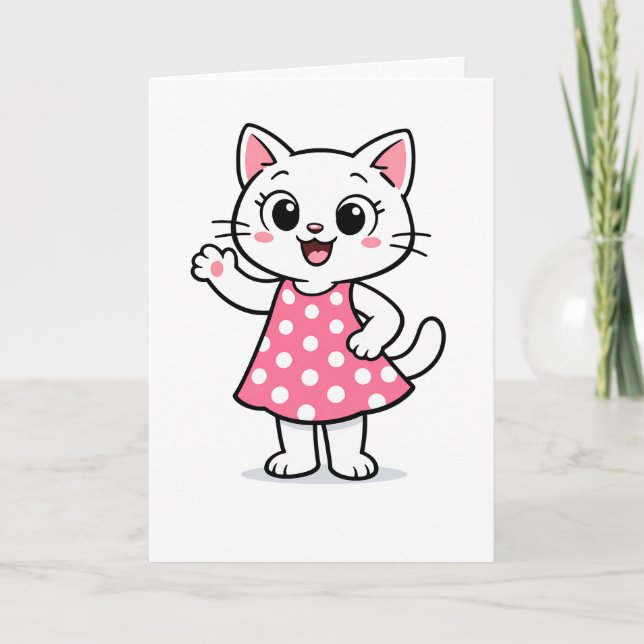 Hello Kitty Helgkort (Framsida)
