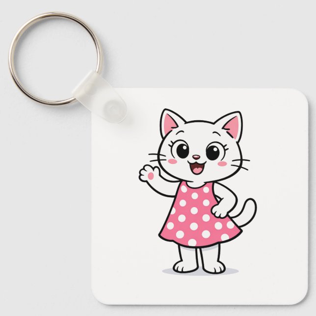 Hello Kitty Nyckelring (Framsida)