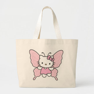 Hello kitty tote bag jumbo tygkasse