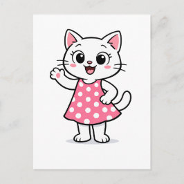 Hello Kitty Vykort