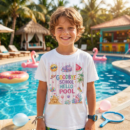 Hello Pool Party Randiga T-Shirt