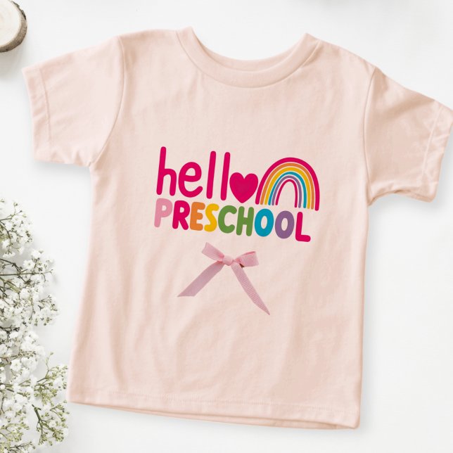 Hello Preschool T-shirt - Preschool T-shirts (Skapare uppladdad)