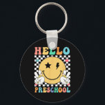 Hello Preschool Teacher Kids Team Pre-k Pre K Back Nyckelring<br><div class="desc">Hello Preschool Teacher Kids Team Pre-k Pre K Back To School 1</div>