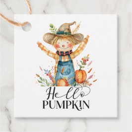 Hello Pumpkin Gift Tags & Gift Enclosures Gåvor Etiketter