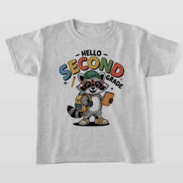 Hello Second Grade Coquette Bow Teacher Girl T Shirt