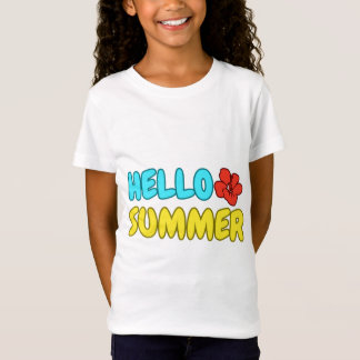 Hello Sommar Fin Jersey T-Shirt