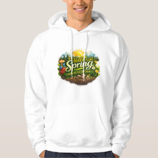 Hello Spring Adventure Logo Hoodie