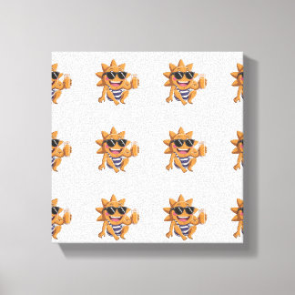 Hello summer canvastryck