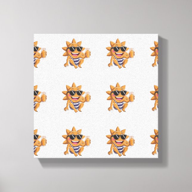 Hello summer  canvastryck (Framsida)