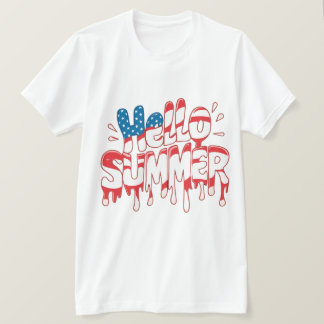 Hello Summer Happy Last Day T Shirt