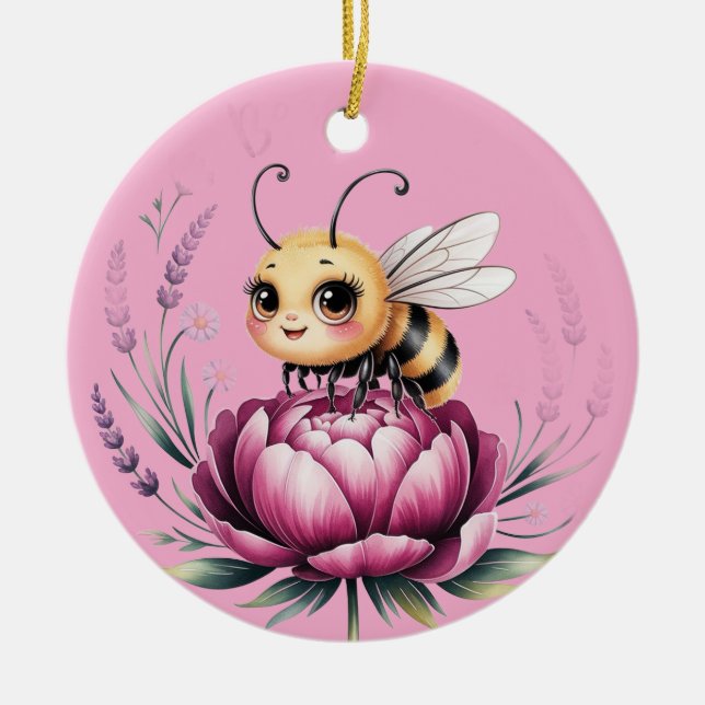 Hello summer  julgransprydnad keramik (Framsidan)