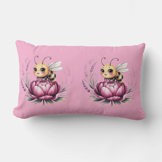 Hello summer  lumbarkudde (Framsida)